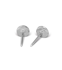 Studex Happy Face (Smiley) Earrings, 5mm, 7512-0604