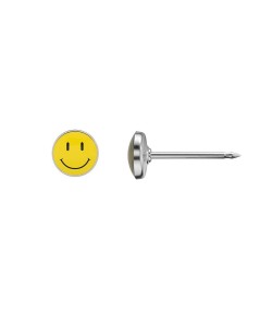 Studex Happy Face (Smiley) Earrings, 5mm, 7512-0604