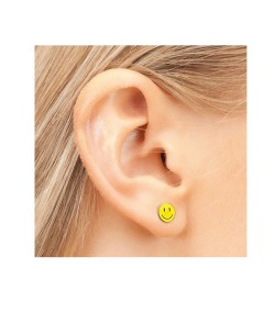 Studex Happy Face (Smiley) Earrings, 5mm, 7512-0604