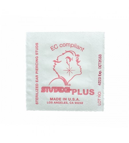 Studex Oval Children's Gold Tone Ea ...