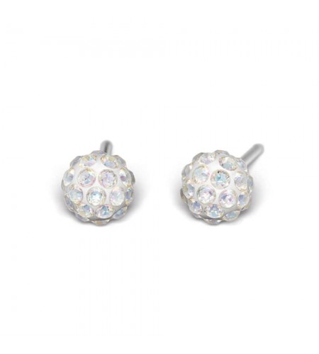 Studex silver fireball earrings  wi ...