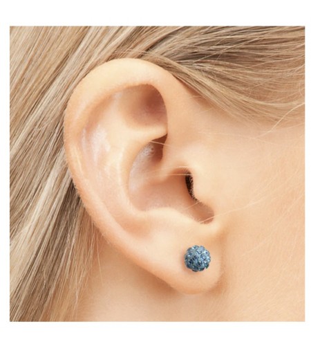 Studex silver fireball earrings wit ...