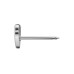 Studex Silver Heart Glitter white earrings, 5mm, 7524-3564