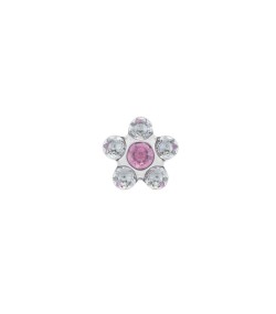 Studex steel April Crystal & October Rose Earrings, 5mm, 7512-6410