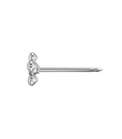 Studex steel April Crystal & October Rose Earrings, 5mm, 7512-6410