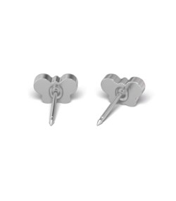 Studex steel Butterfly Rose Earrings, 8mm, 7524-2010