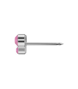 Studex steel Butterfly Rose Earrings, 8mm, 7524-2010