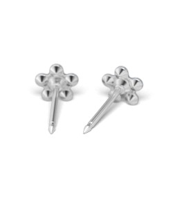 Studex steel Light Sapphire Sep Earrings, 5mm 7512-6399