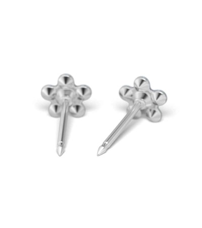 Studex steel Light Sapphire Sep Earrings, 5mm 7512-6399
