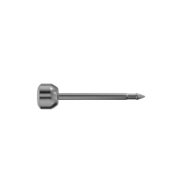 Studex Titanium Earrings with April Crystal stone, 2mm, 7533-0204
