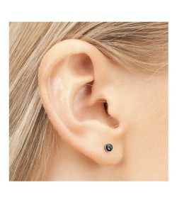 Studex Titanium Earrings with April Crystal Stone, 3mm, 7513-0204
