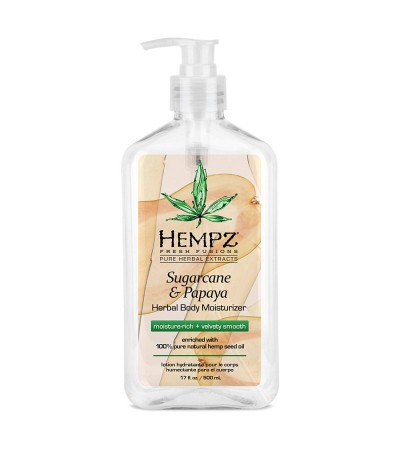 Herbal Body Moisturizer Sugarcane & Papaya