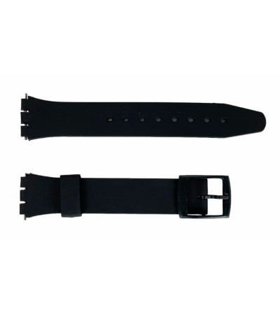 SWATCH smooth strap with plastic clasp 17 mm