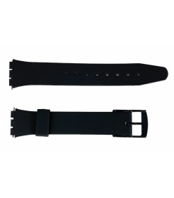 SWATCH smooth strap with plastic clasp 17 mm