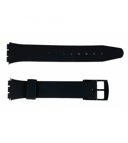 SWATCH smooth strap with plastic cl ...