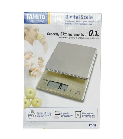 Tanita KD-321 digital scale up to 3000 grams (105oz)