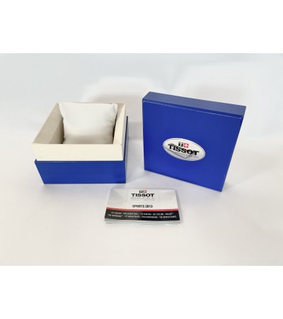 Tissot blue watch box 2013