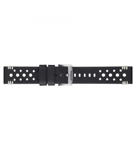 Tissot leather strap with holes, co ...