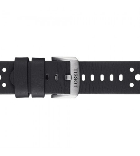 Tissot leather strap with holes, co ...
