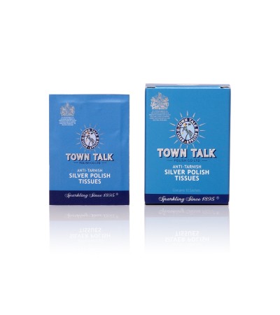 Тъканки за полиране на сребро Town Talk с анти-окислителен ефект, 10 бр.