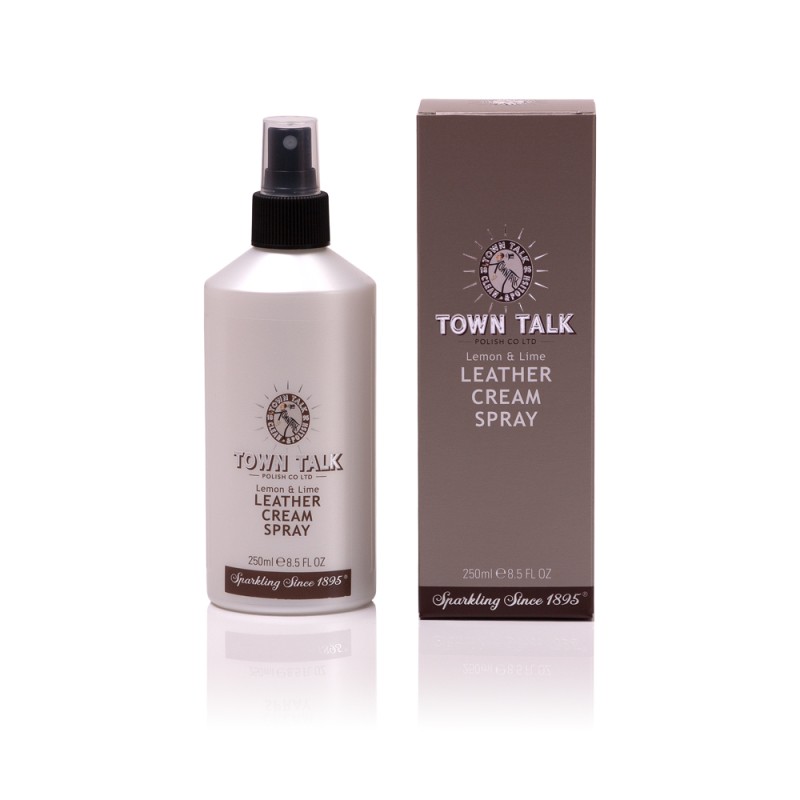 Town Talk lemon and lime leather cream spray 250ml Town Talk lemon and lime leather cream spray 250ml