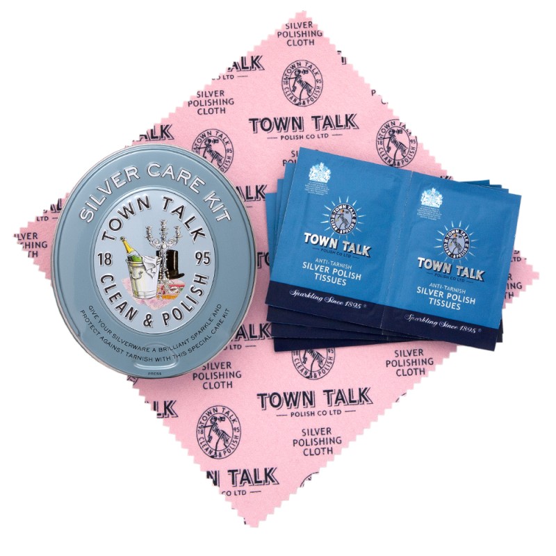 Комплект за грижа за сребро Town Talk Комплект за грижа за сребро Town Talk