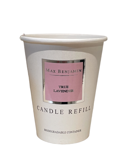 True Lavender Luxury Natural Candle Refill Max Benjamin