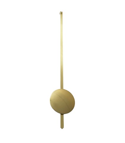 Universal brass pendulum 43 mm for quartz clocks 260 mm