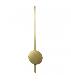 Universal brass pendulum 70 mm for quartz clocks 600 mm