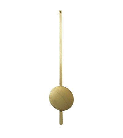 Universal brass pendulum 70 mm for quartz clocks 600 mm