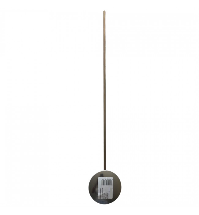 Universal chrome pendulums for quartz clocks Ø 70 mm, 420 mm