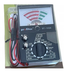Universal Profitec analog battery tester BT-105A