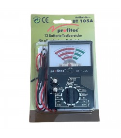 Universal Profitec analog battery tester BT-105A