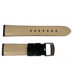 Vegan Apple fibres black watch graduated strap 20mm