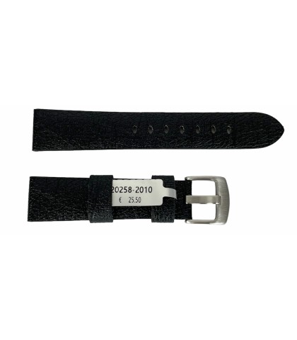 Vegan Apple fibres black watch graduated strap 20mm