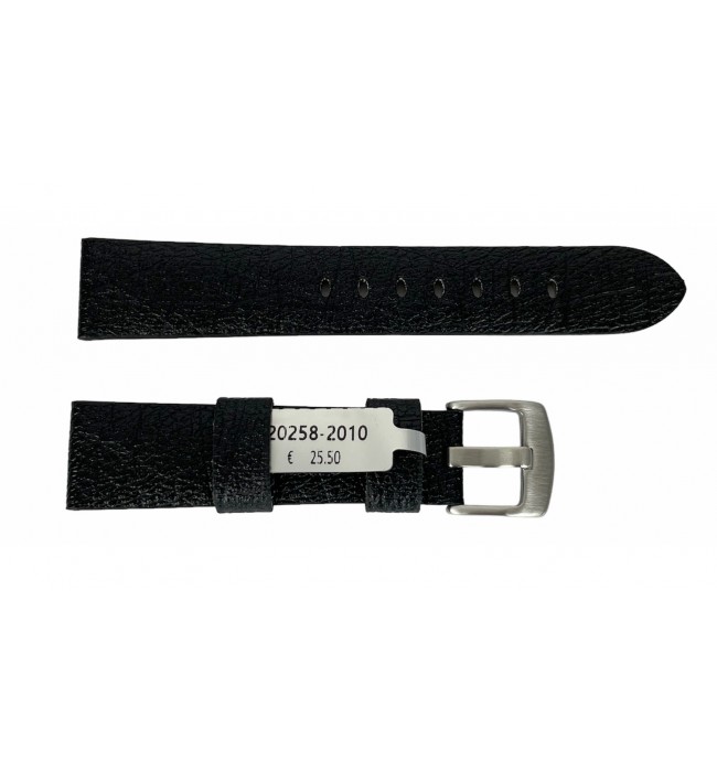 Vegan Apple fibres black watch graduated strap 20mm