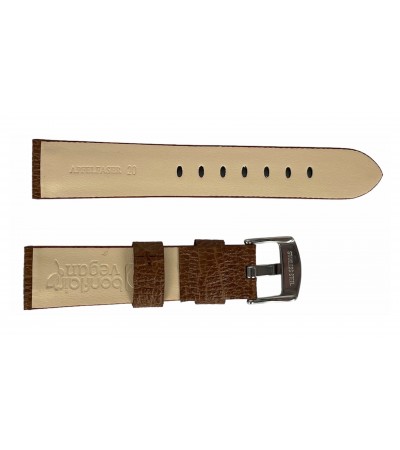 Vegan Apple fibres dark brown watch graduated strap 20mm