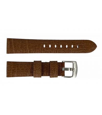 Vegan Apple fibres dark brown watch graduated strap 20mm