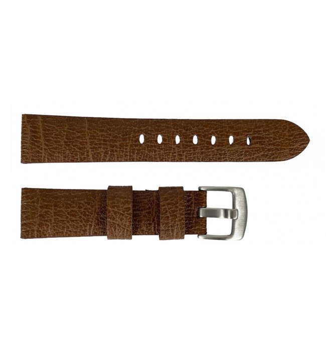 Vegan Apple fibres dark brown watch graduated strap 20mm
