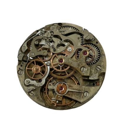 Vintage Landeron caliber 3 chronograph movement for parts or repair