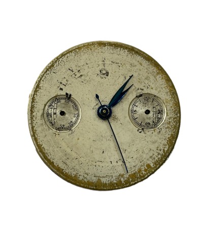Vintage Landeron caliber 3 chronograph movement for parts or repair