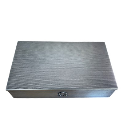 Vintage rare Omega sterling silver watch box silver 925 1950's