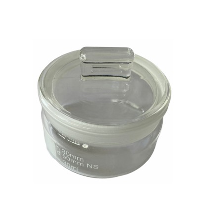 Watchmaker benzine canister with lid Ø 50 mm - 30 ml
