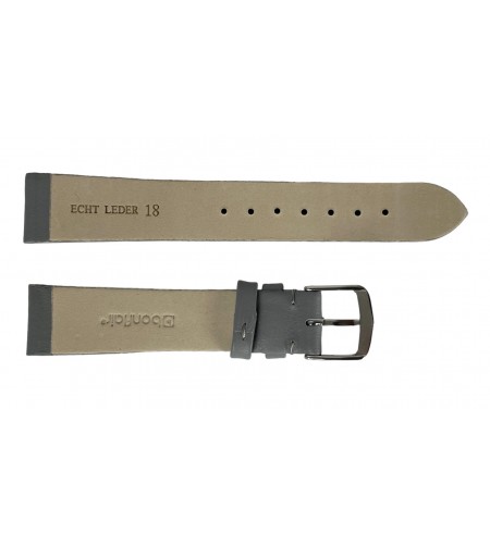 Waterproof light grey smooth leathe ...