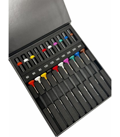 Bergeon 6899-A10 set of 10 ergonomic screwdrivers