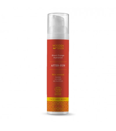 Bio After Sun Oil 100 ml, Wooden Spoon