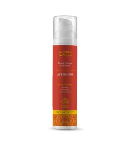 Bio After Sun Oil 100 ml, Wooden Spoon