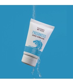 Organic Cream Deodorant, Freshness, 40 ml, Wooden Spoon