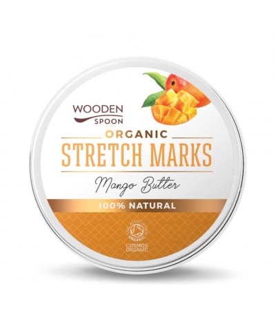 Stretch Marks Mango Butter, 100 ml, Wooden Spoon