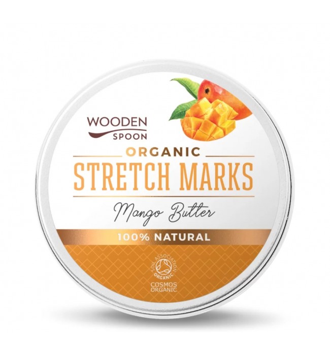 Stretch Marks Mango Butter, 100 ml, Wooden Spoon